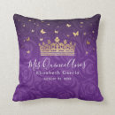 Search for purple and gold cushions For her