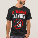 Search for red or dead tshirts Than
