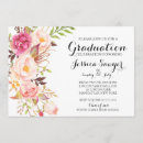 Search for adult graduation invitations Watercolor