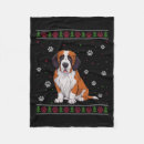 Search for saint bernard blankets Dabbing through the snow