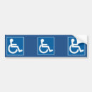 Search for wheelchair bumper stickers Disabled