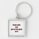 Search for keep calm key rings Typography