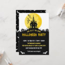 Search for moonlight party invitations Haunted house
