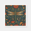 Search for dragonfly napkins Vintage