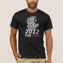 Search for 2012 end tshirts World