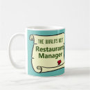 Search for restaurant coffee mugs Manager