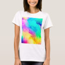 Search for abstract womens tshirts Rainbow