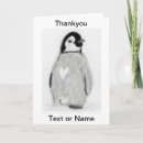 Search for penguin thank you cards Heart