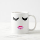Search for lipstick illustration mugs Pink