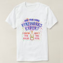 Search for fireworks expert tshirts Usa