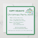 Search for fun christmas invitations Green