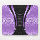 Search for damask design mousepads Black