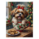Search for dog christmas art Adorable