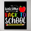 Search for teachers welcome back to school posters Students