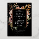 Search for cream and gold wedding invitations Black