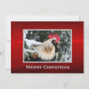Search for rooster christmas cards Snow