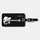 Search for guitar luggage tags Musician