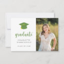 Search for green graduation invitations Grad party