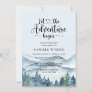 Search for let the adventure begin baby shower invitations Rustic