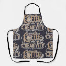 Search for coffee aprons Typography