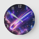 Search for shooting clocks Space