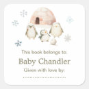 Search for penguin baby shower stickers Winter