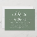 Search for celebrate with us wedding invitations Elopement