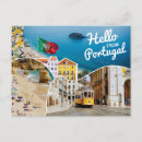 Search for map of portugal postcards Lisbon
