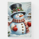 Search for vintage christmas banners Snow