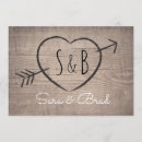 Search for rustic heart wedding invitations Initials