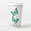 Search for teal butterfly coffee mugs Floral