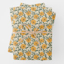 Search for orange poppy wrapping paper Rose