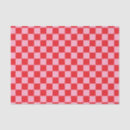 Search for red gingham tissue paper Pink