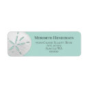 Search for sea glass return address labels Tropical