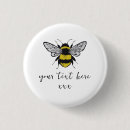 Search for bumble bee badges Illustration