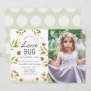 Search for green bug invitations Ladybug