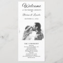 Search for church mass wedding programmes Hand lettered