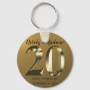 Search for 20 years key rings Anniversary