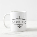 Search for carpe the diem mugs Latin