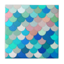 Search for blue fish scales tiles Turquoise