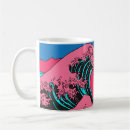 Search for the great wave mugs Blue