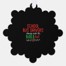 Search for school bus driver christmas tree decorations Santa