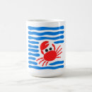 Search for red crab mugs Sea life