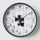 Search for puzzle clocks Illustration