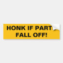 Search for falling bumper stickers Honk