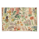 Search for vintage garden pillowcases Botanical
