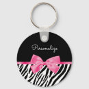 Search for zebra patterns key rings Chic