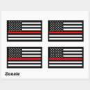 Search for thin red line stickers Firemen