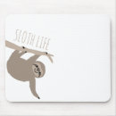 Search for sloth mousepads Lazy