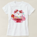 Search for lucky cat tshirts Kitten